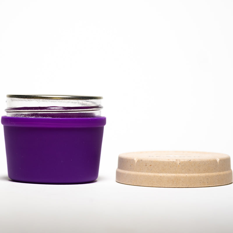 Re:Stash - Purple Jar w/ White Lid - 4oz - The Cave