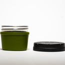 Re:Stash - Cedar Green Jar w/ Black Lid - 4oz - The Cave