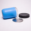 Re:Stash - Blue Jar w/ Black Lid - 16oz - The Cave