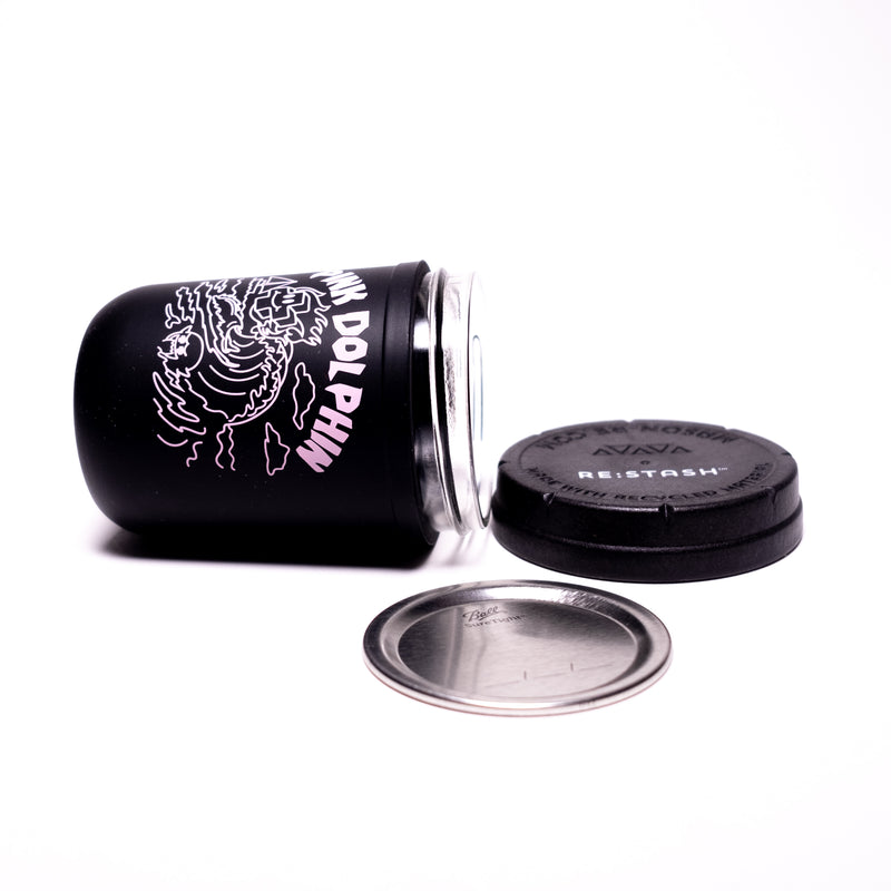 Re:Stash x Pink Dolphin - "Positive Waves" Jar - 8oz - The Cave