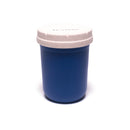 Re:Stash - Dark Blue Jar w/ White Lid - 8oz - The Cave