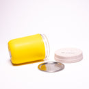 Re:Stash - Yellow Jar w/ White Lid - 8oz - The Cave