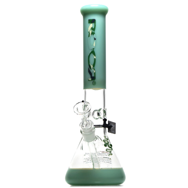 ROOR.US - 99 Series - 14" Beaker - 45x5 - Mint Accents - Camo Label w/ 13-Hole - The Cave