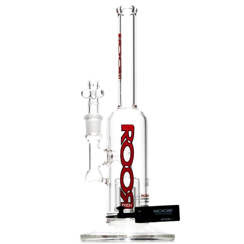 ROOR.US - 99 Series - Single Chamber Barrel Bubbler - Red & Black - The Cave