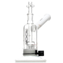 ROOR - 99 Series - Fixed Bubbler w/ Barrel Perc - White - Black & White Label - The Cave
