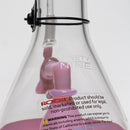 ROOR.US - 99 Series - 18" Fixed Beaker 50x5 - Pink - Rasta Label - The Cave