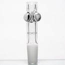 ROOR - 99 Series - Fixed Bubbler w/ Barrel Perc - White - Black & White Label - The Cave