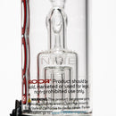 ROOR.US - 99 Series - Single Chamber Barrel Bubbler - Red & Black - The Cave