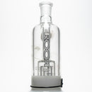 ROOR - 99 Series - Fixed Bubbler w/ Barrel Perc - White - Black & White Label - The Cave