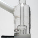 ROOR - 99 Series - Fixed Bubbler w/ Barrel Perc - White - Black & White Label - The Cave