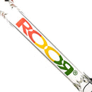 ROOR.US - 99 Series - 18" Bent Neck Beaker - 45x5 - Rasta (No Outline) - The Cave