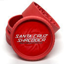 Santa Cruz Shredder - Hemp Grinder - 3 Piece - Red - The Cave