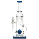 Shooters - Orb Recycler Tube - Milky Blue - The Cave
