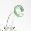 Shooters - Double Tree Perc Rig - Milky Green Accents - The Cave