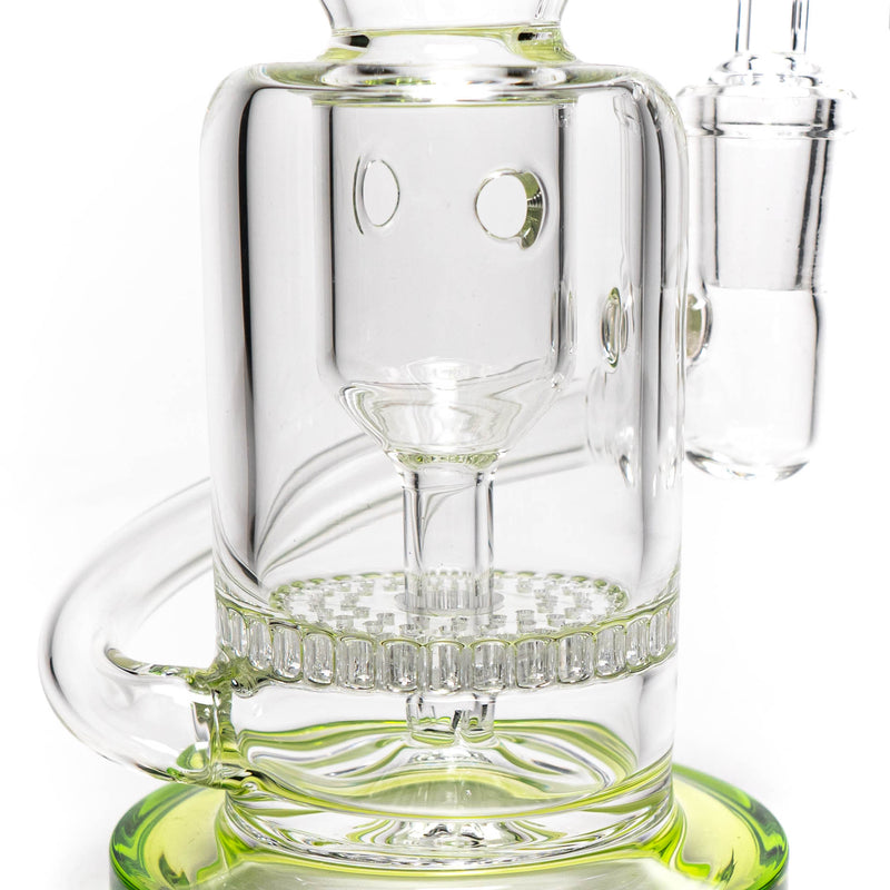 Shooters - Honeycomb Single Chamber Recycler - Green Accent - The Cave