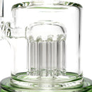 Shooters - 10 Arm Tree Bubbler w/ Splash Guard - Green - The Cave