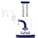Shooters - Twist Neck Shower Head Bubbler - Purple - The Cave