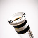 Phoenix Star - 18" Triple Band Beaker  - 7mm - Black & White - The Cave
