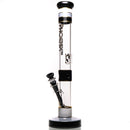 Phoenix Star - 18" Triple Band Straight - 7mm - Black, White & Grey - The Cave