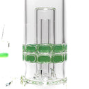 Shooters - Shower to Ratchet Tube w/ Dicro Marble - Milky Green Accents - The Cave