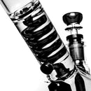 Phoenix Star - 10" Fixed Glycerin Beaker - Black - The Cave