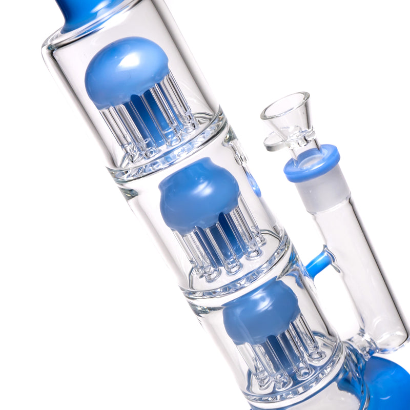 Shooters - 16" Triple Tree Tube - Milky Blue - The Cave