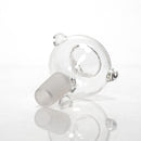 Shooters - 12" Diamond Base Beaker - Shower Head - Milky Green - The Cave