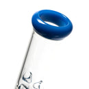 Shooters - 14" 8 Arm Tree Beaker - Milky Blue - The Cave