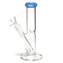 Shooters - 8" Straight - Milky Blue Accent - The Cave