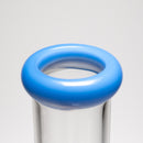 Shooters - 8" Straight - Milky Blue Accent - The Cave