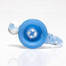 Shooters - Artist Multi Hole Horn Slide - 14mm - Milky Blue - The Cave