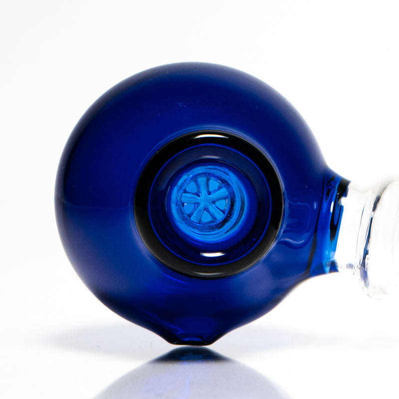 Shooters - Orb Honeycomb Spoon Pipe - Blue - The Cave