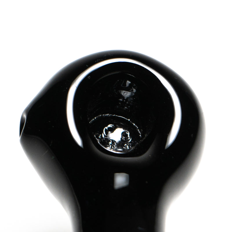 Shooters - Honeycomb Screen Spoon Pipe - Black - The Cave