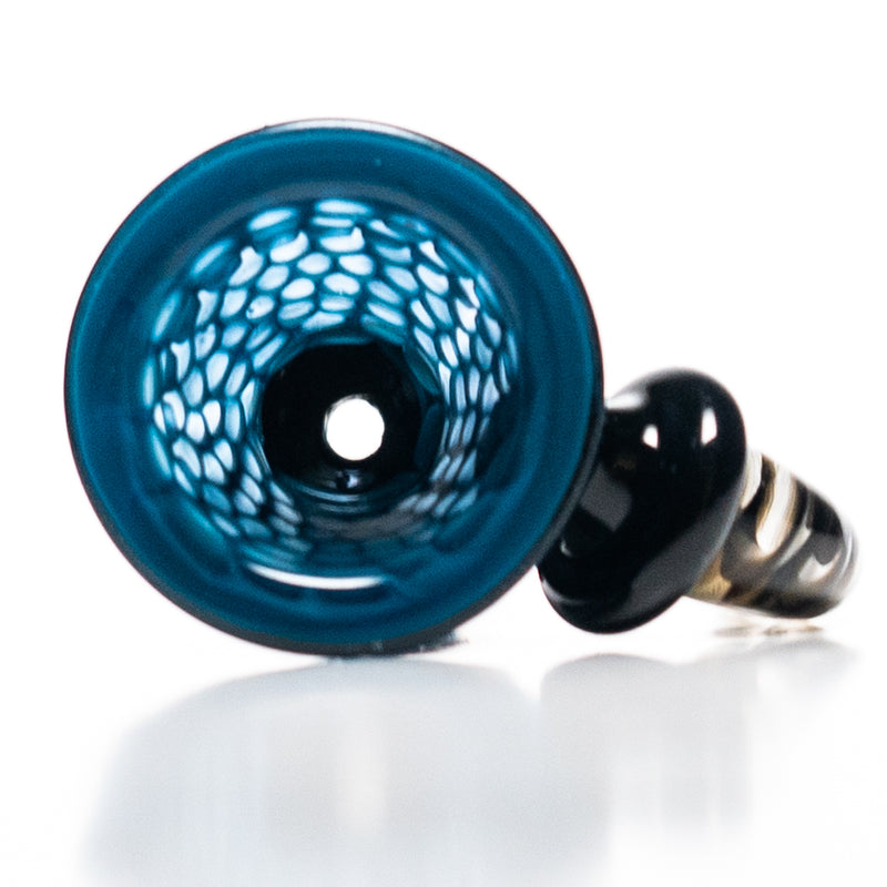 Shooters - Honeycomb Martini Slide - 18mm - Blue - The Cave