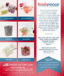 Smelly Proof - XS Bag - Black - 5 Pack Bundle - The Cave