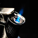 Vector X Sovereignty - Jet Z - Single Flame Torch Lighter - Gun Metal - The Cave
