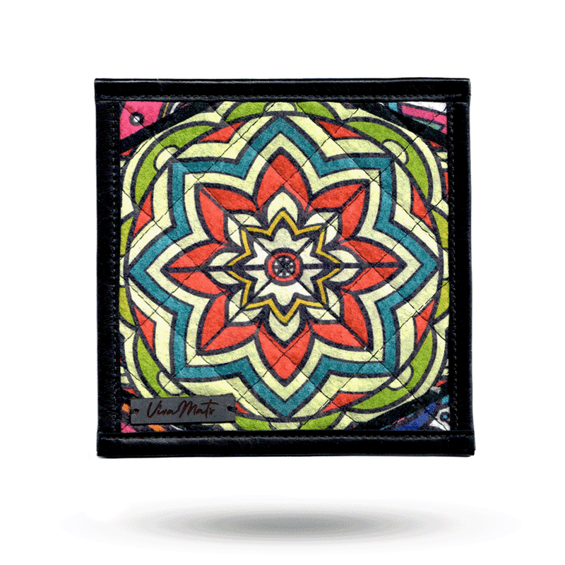 Viva Mats - Artisan Dab Mats - Square Mat - Style