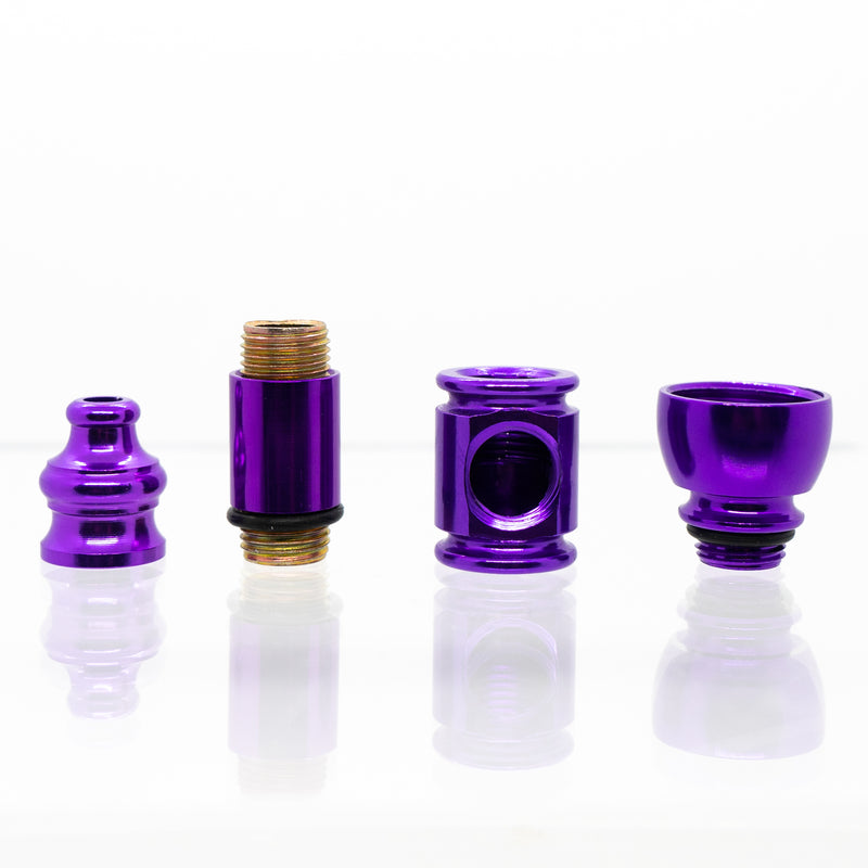 Metal Pipe - Standard - 2" - Purple - The Cave