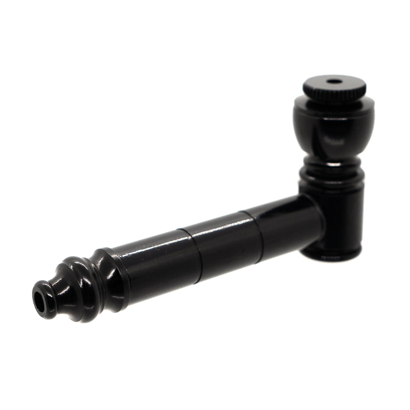 Metal Pipe - Standard - 3.5" - Black - The Cave