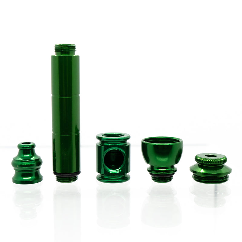 Metal Pipe - Standard - 3.5" - Green - The Cave