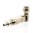 Metal Pipe - Standard - Double Chamber - Nickel - The Cave