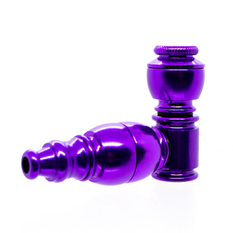 Metal Pipe - Standard - Single Chamber - Purple - The Cave