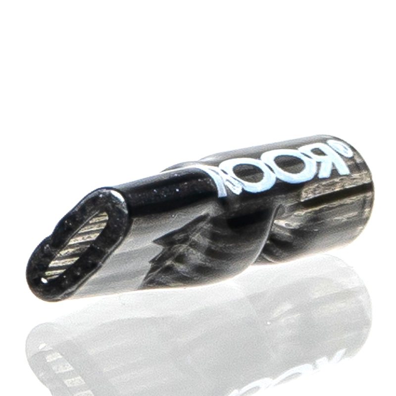 ROOR - Custom Tips - Flat Tip - Steel Wool & Black Linework