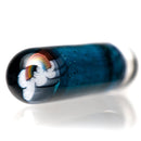 Steve H Glass - Artist Series Pillar - Rainbow Cloud - Blue Stardust - The Cave