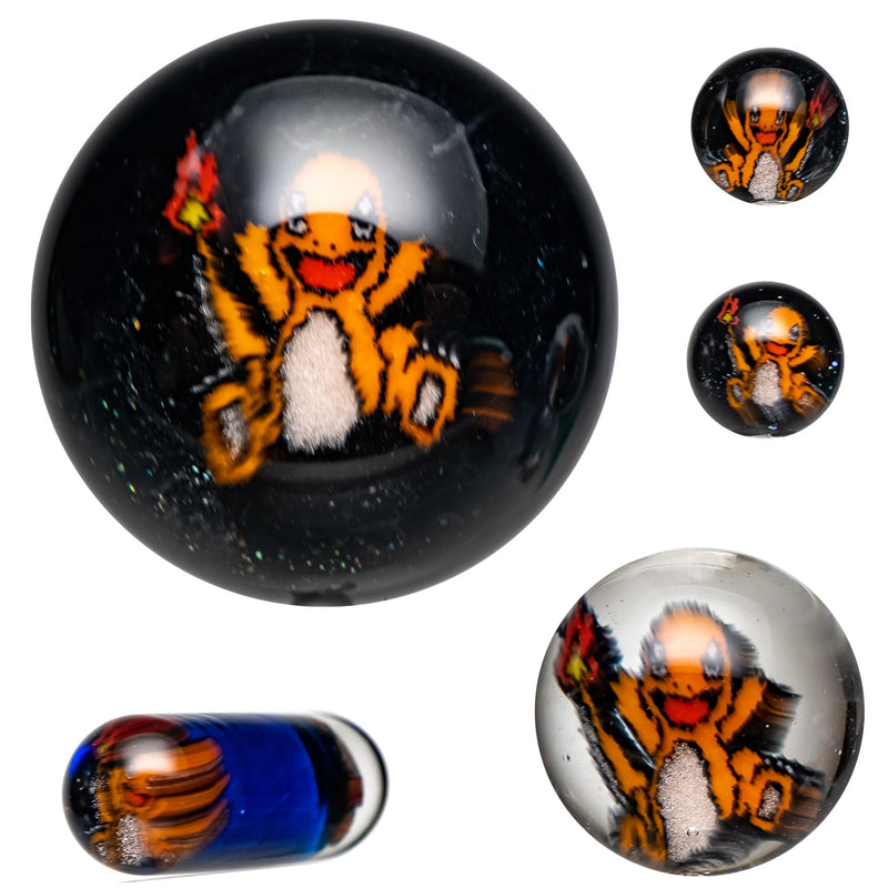 Steve H Glass - Artist Series Slurper Set - 5 Piece - Charmander - Galaxy