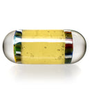 Steve H Glass - Standard Series Pillar - Smiley Flower - CFL Pastel Serum - The Cave