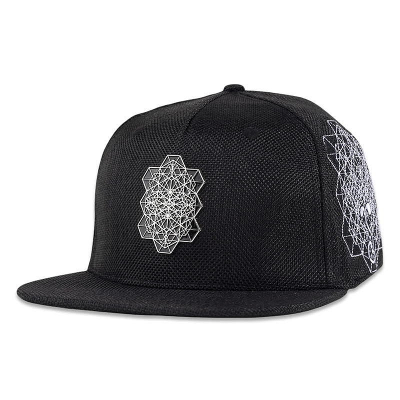 Grassroots - Synthesis Geometric Fitted Hat - 7 3/8 - The Cave