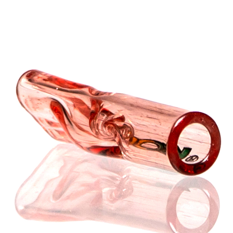 ROOR - Custom Tips - Flat Tip - Transparent Light Red