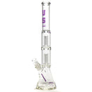 US Tubes - 21" Double Circ Beaker w/ 24mm - 50x5 - Purple Classic Label - The Cave