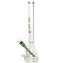 US Tubes - 20" Beaker 50x5 w/ 29mm Joint - Constriction - Green Vertical Label - The Cave